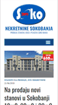 Mobile Screenshot of nekretninesokobanja.com